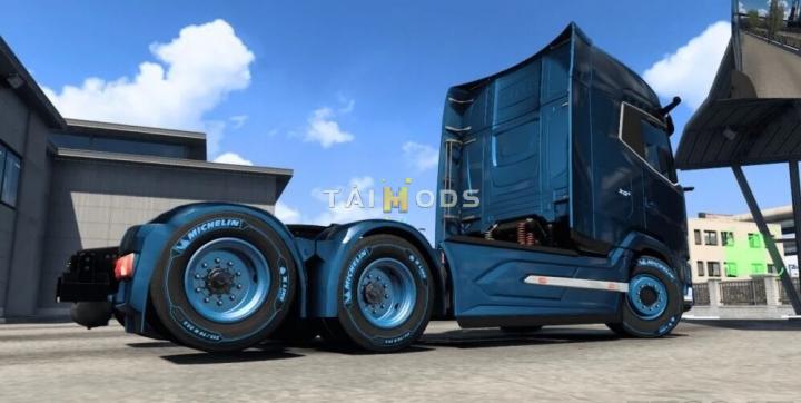 ETS2 - DAF XG+ Chassis Addon V1.2 (1.40.x)