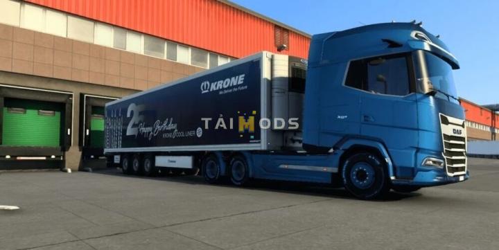 ETS2 - DAF XG+ Chassis Addon V1.2 (1.40.x)
