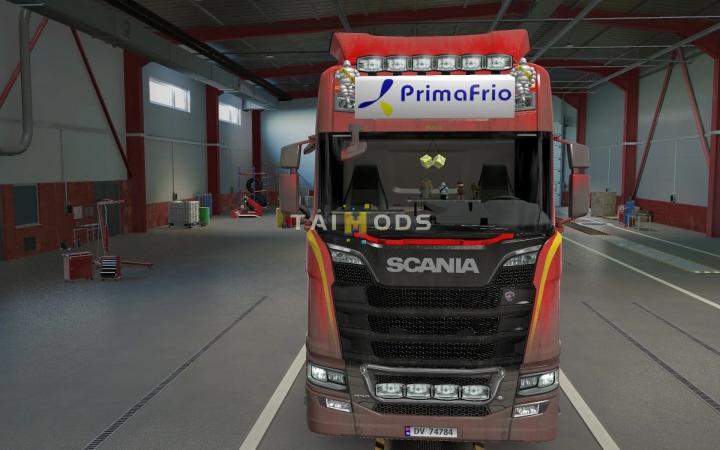 MOD ETS2 – Phụ Tùng ETS2 - Big Lightbox Scania R And S 2016 Primafrio (1.40.x)