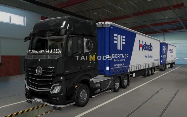 ETS2 - Sticker Glass for All Trucks Apaga A Lua (1.40.x)