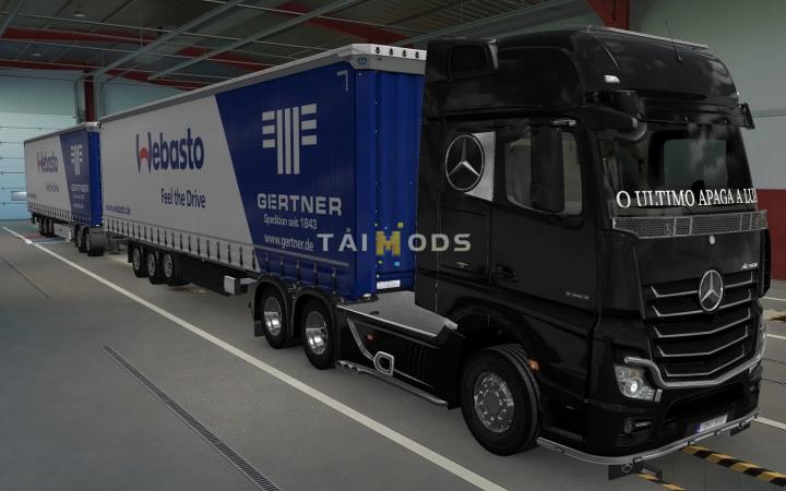 MOD ETS2 – Phụ Tùng ETS2 - Sticker Glass for All Trucks Apaga A Lua (1.40.x)