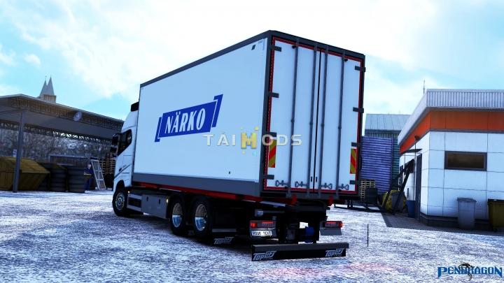 MOD ETS2 – Phụ Tùng ETS2 - Rigid Addon for Volvo FH 2012 Classic V3.3 (1.40.x)