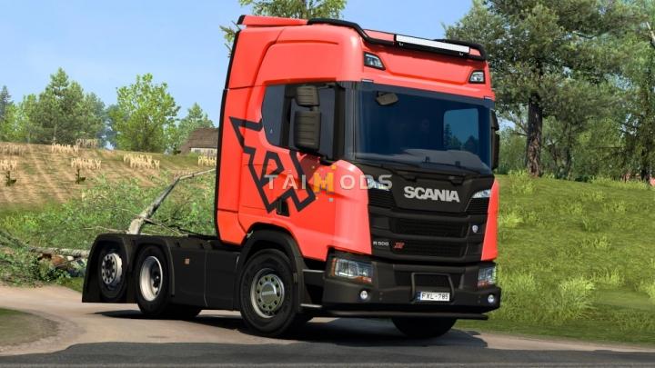 ETS2 - XT Addons for Scania R&S Next-Gen V1.0 (1.40.x)