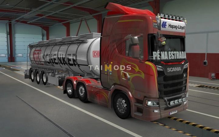 MOD ETS2 – Phụ Tùng ETS2 - Sticker Glass for All Trucks PE NA Estrada (1.40.x)