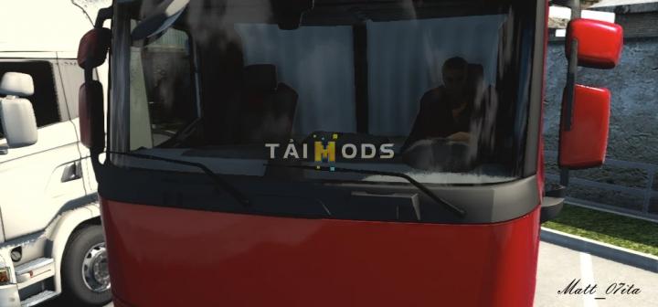 MOD ETS2 – Phụ Tùng ETS2 - Curtain Mod for Renault T Range V1.0 (1.40.x)