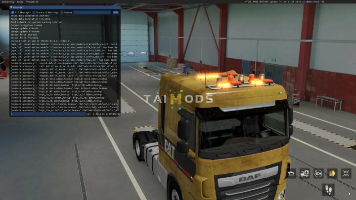 MOD ETS2 – Phụ Tùng ETS2 - BigT Britax LED Beacons Pack Stable Version (1.40.x)