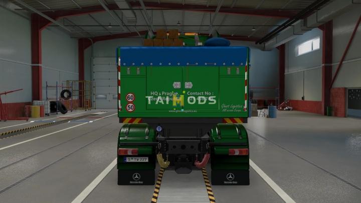 MOD ETS2 – Phụ Tùng ETS2 - Custom Chassis for Mercedes Actros 2014 (1.40.x)