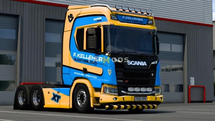 MOD ETS2 – Phụ Tùng ETS2 - XT Addons for Scania Next-Gen V1.1 (1.40.x)