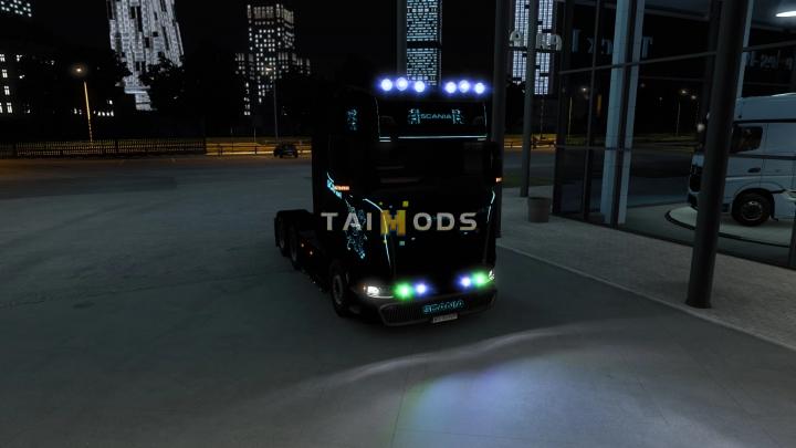 MOD ETS2 – Phụ Tùng ETS2 - LightPack and Lights Addon V3.0 (1.40.x)