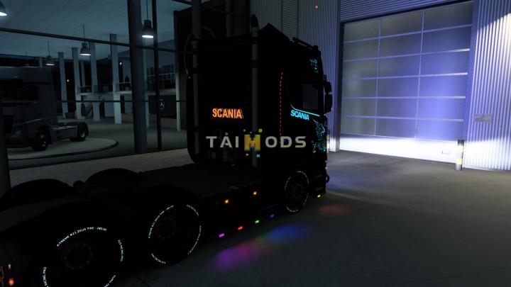 MOD ETS2 – Phụ Tùng ETS2 - LightPack and Lights Addon V3.0 (1.40.x)