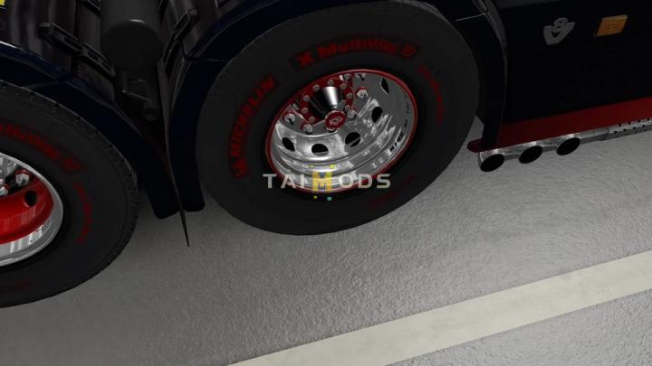 MOD ETS2 – Phụ Tùng ETS2 - V8K Blaine Wheels Rework V1.0 (1.40.x)