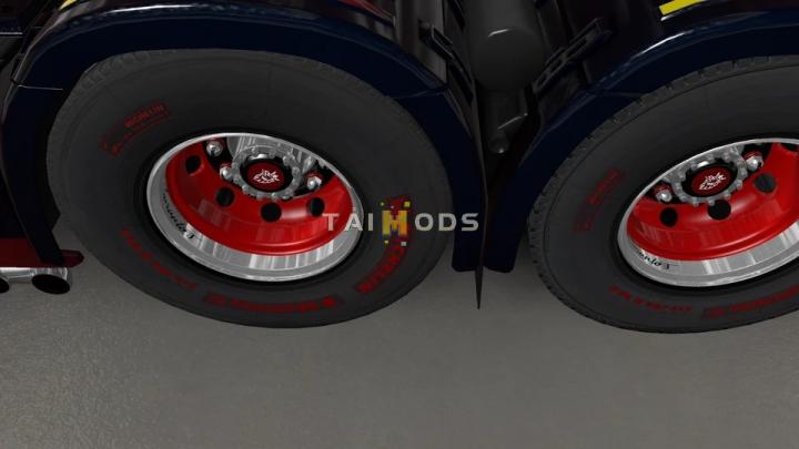 ETS2 - V8K Blaine Wheels Rework V1.0 (1.40.x)