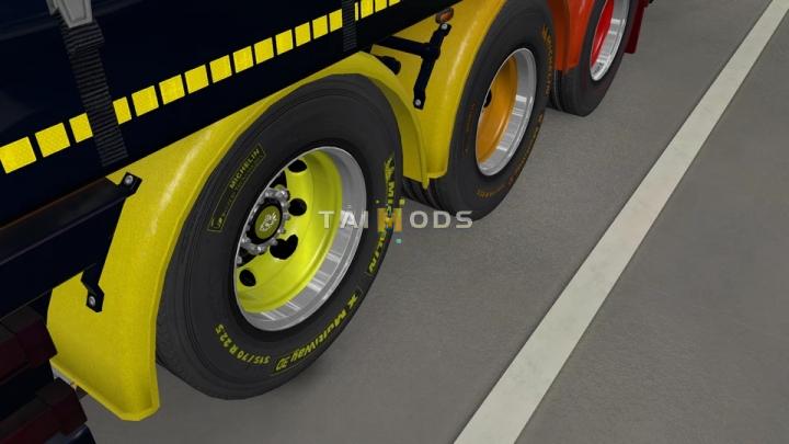 ETS2 - V8K Blaine Wheels Rework V1.0 (1.40.x)