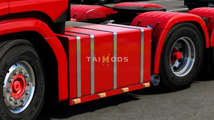 MOD ETS2 – Phụ Tùng ETS2 - Old-School Fueltanks for Scania Next-Gen V1.0 (1.40.x)