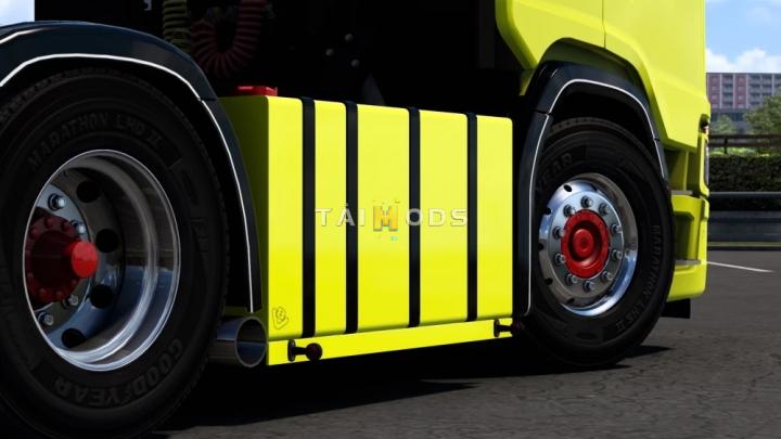 MOD ETS2 – Phụ Tùng ETS2 - Old-School Fueltanks for Scania Next-Gen V1.0 (1.40.x)