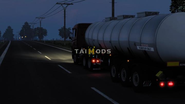ETS2 - Realistic Headlights V3.0 (1.40.x)