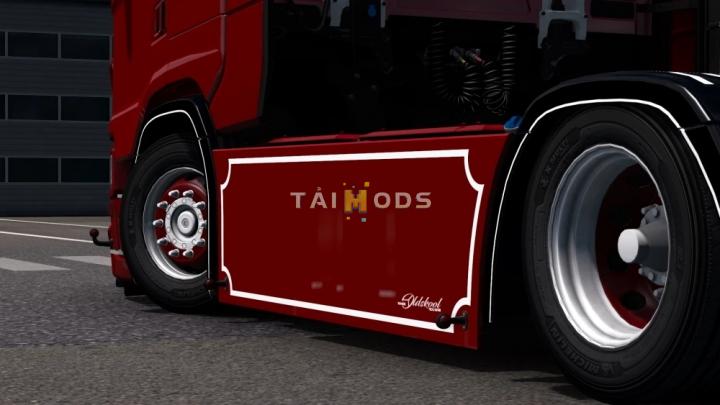 MOD ETS2 – Phụ Tùng ETS2 - Old-School Sideskirts for Scania Next-Gen (1.40.x)