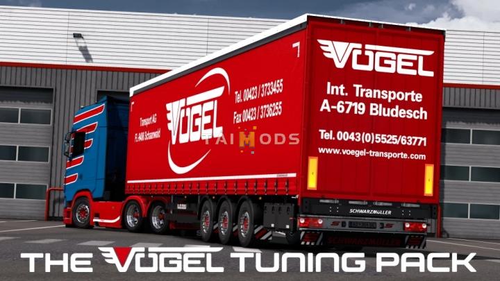 ETS2 - The Vogel Transporte Tuning Pack V1.2 (1.40.x)