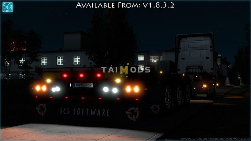 MOD ETS2 – Phụ Tùng ETS2 - SCS Trailer Tuning Pack V1.8.3.2.1 (1.40.x)