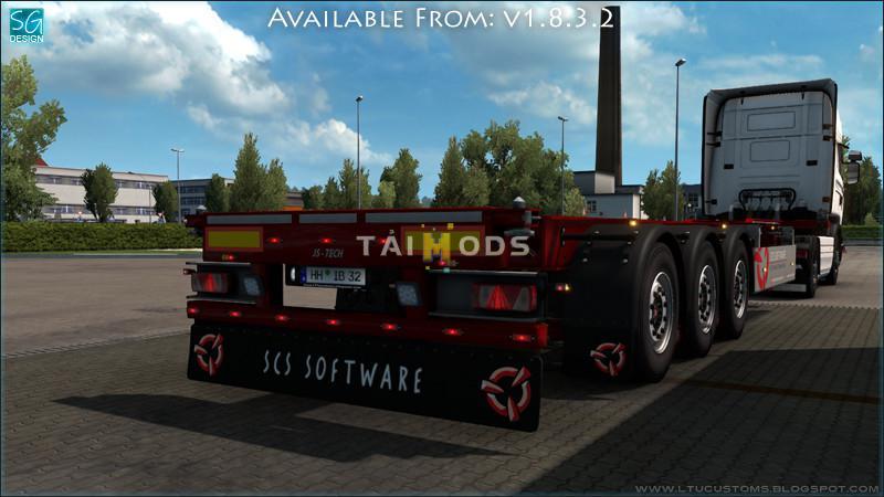 MOD ETS2 – Phụ Tùng ETS2 - SCS Trailer Tuning Pack V1.8.3.2.1 (1.40.x)
