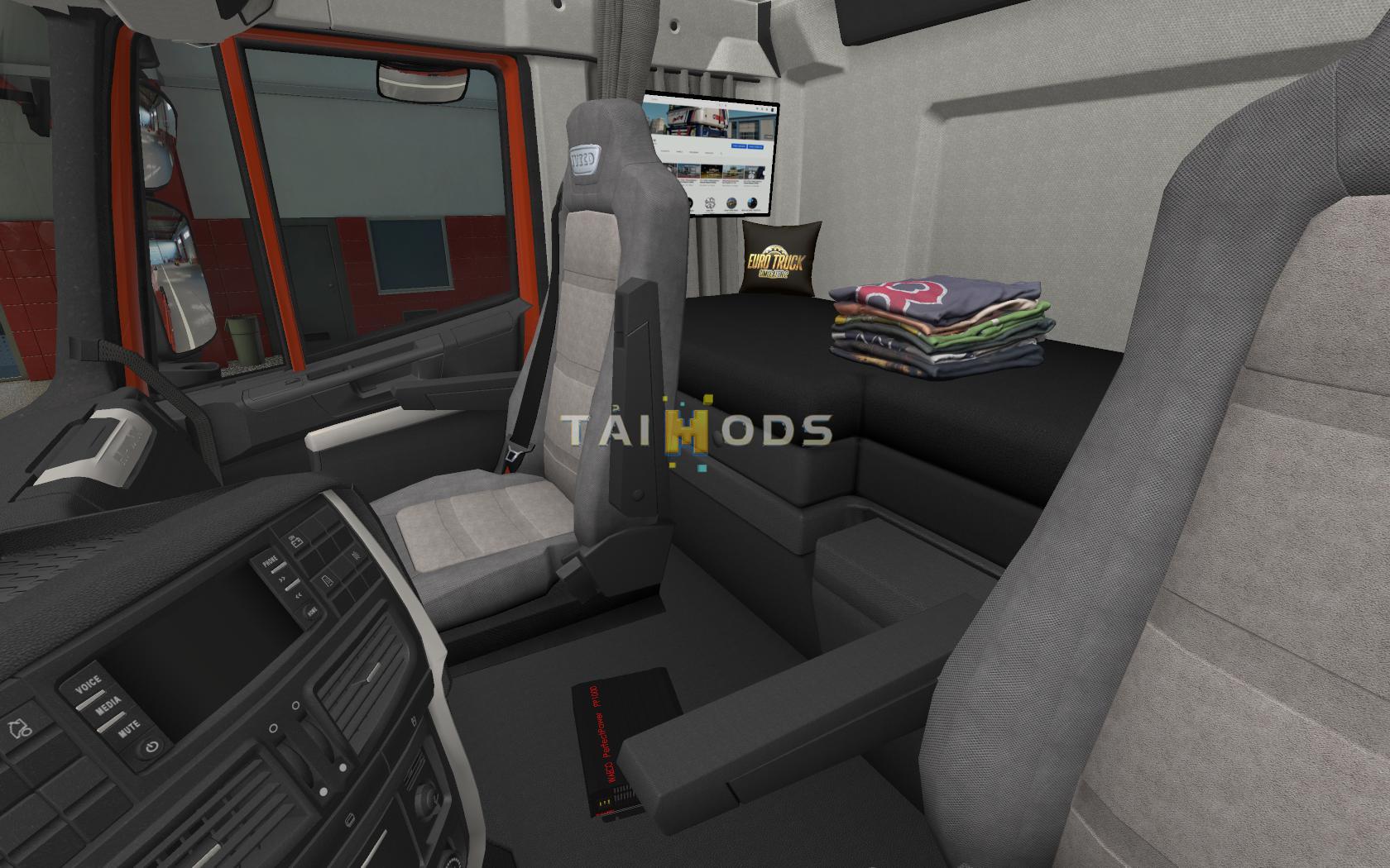 MOD ETS2 – Phụ Tùng ETS2 - Wollis Interior Addon V1.1 (1.40.x)