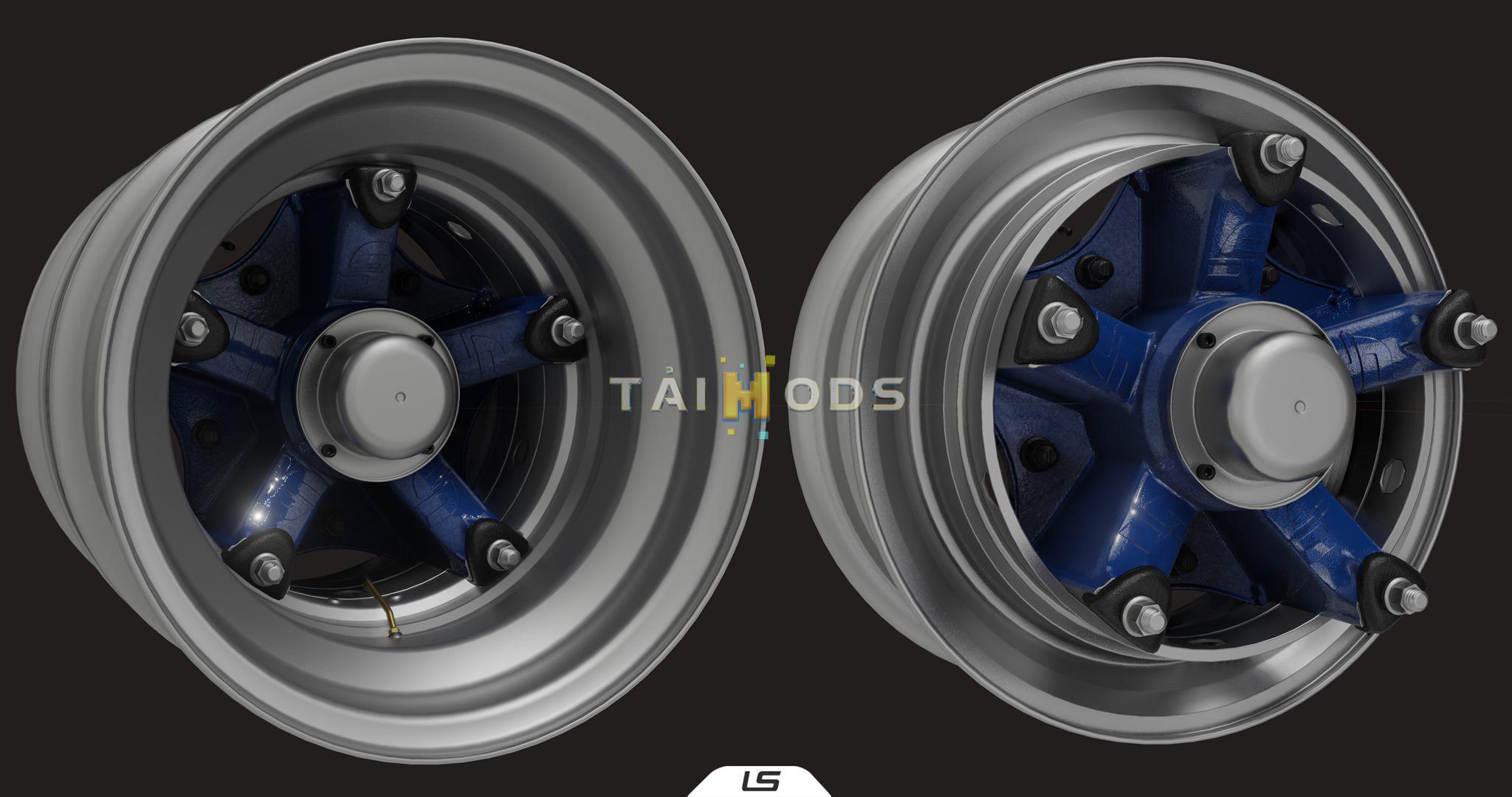MOD ETS2 – Phụ Tùng ETS2 - LS Wheel Pack V0.9 (1.40.x)