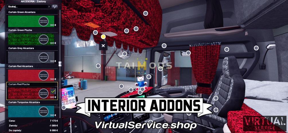 ETS2 - Interior Addons Scania NextGen Eugene Only (1.39.x)