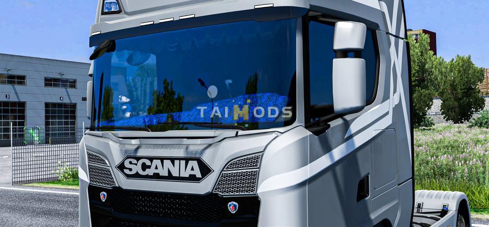 ETS2 - Interior Addons Scania NextGen Eugene Only (1.39.x)