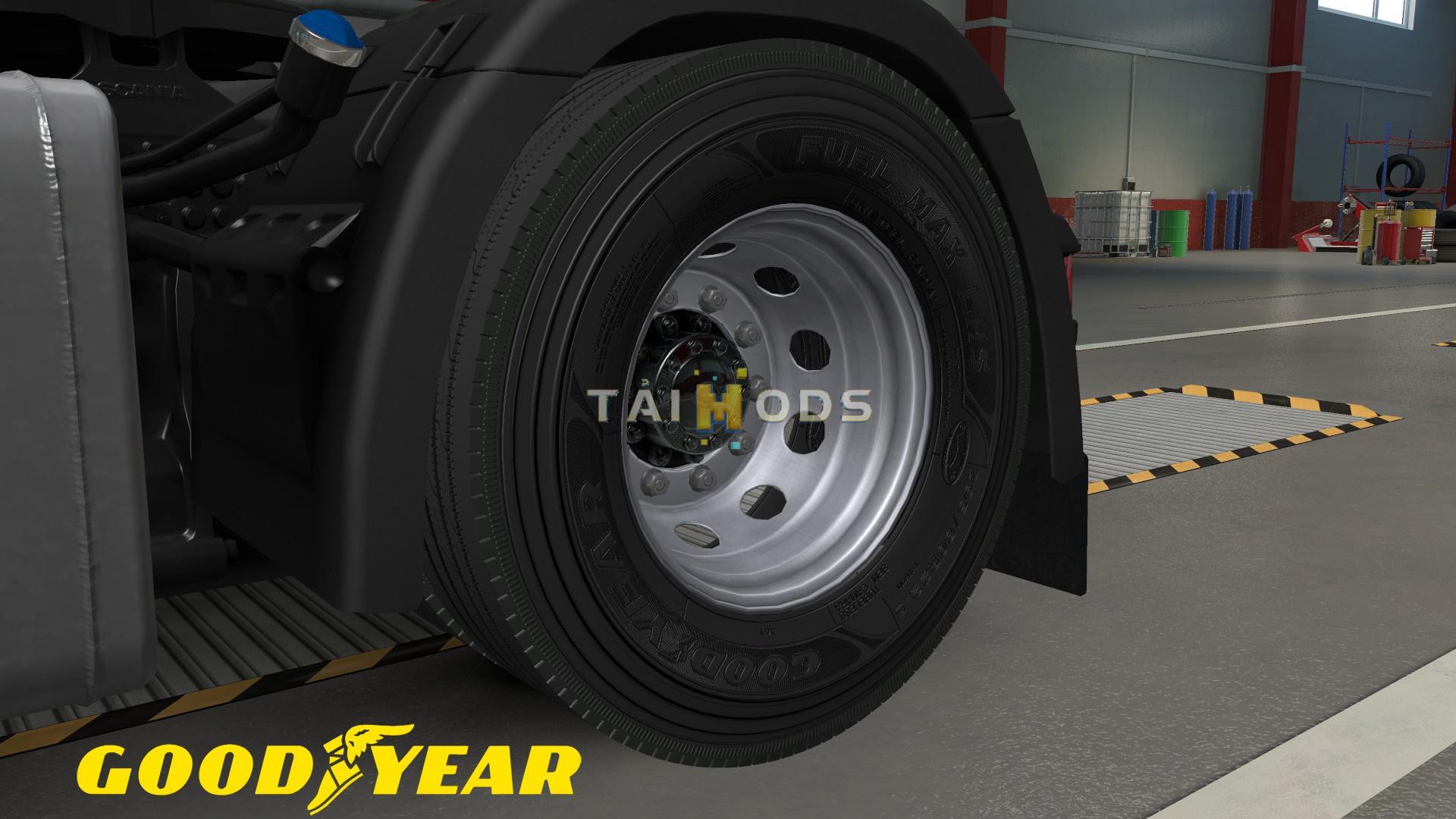 MOD ETS2 – Phụ Tùng ETS2 - Goodyear Tires (1.40.x)