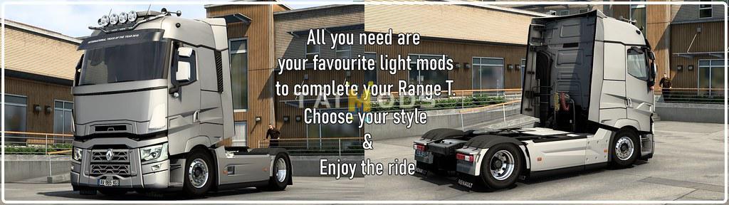 ETS2 - Renault T Light Improvements V1.5 (1.40.x)