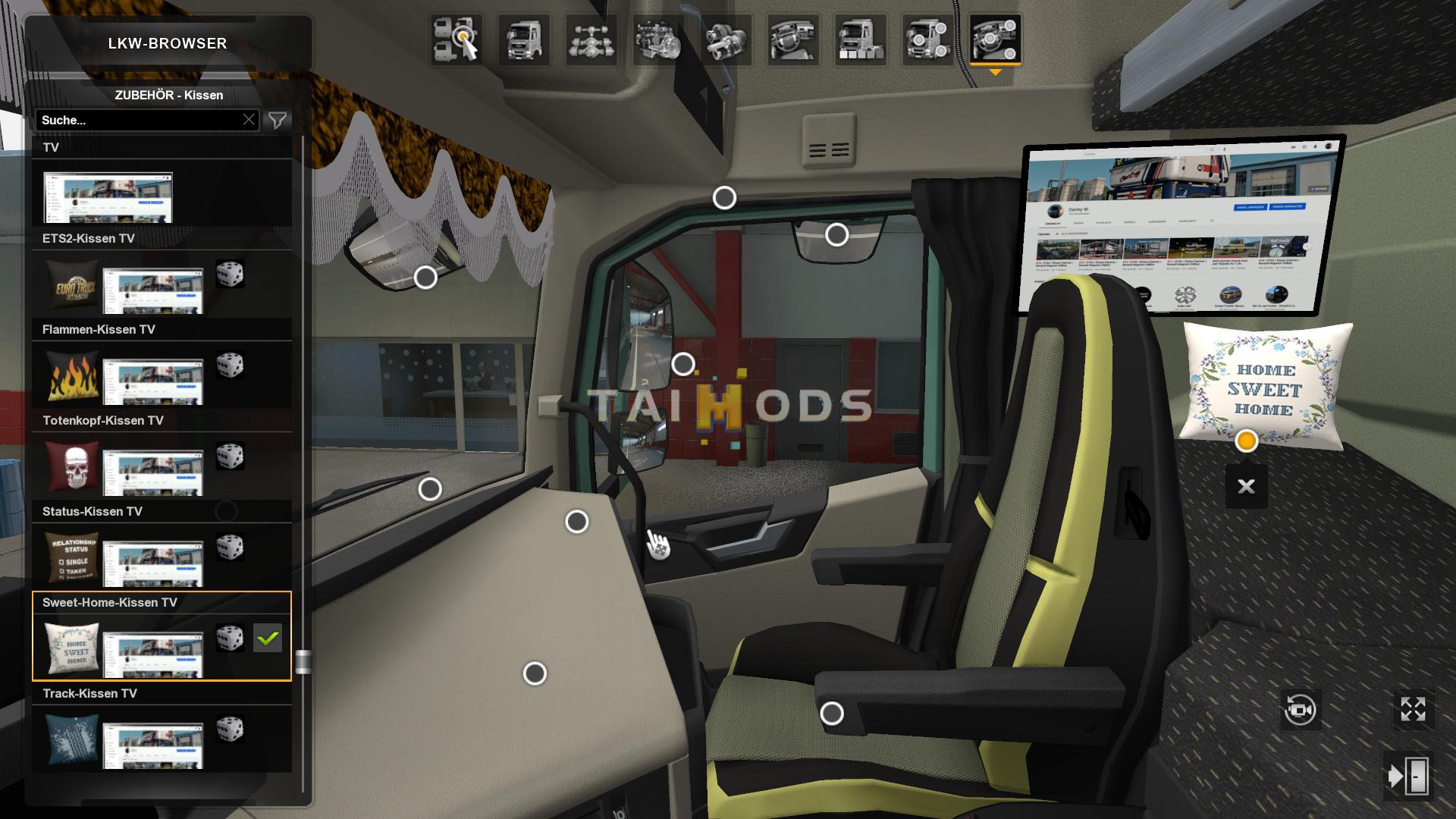 ETS2 - Wollis Interior Addon V1.0 (1.39.x)