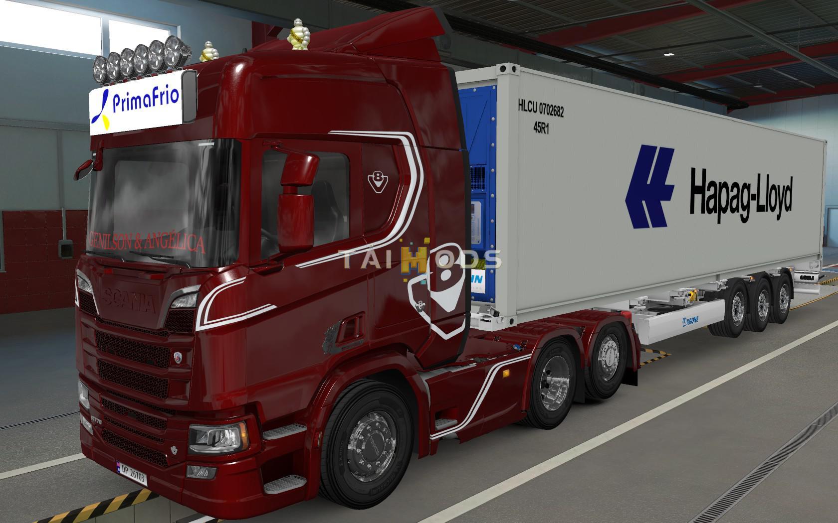 ETS2 - Big Lightbox Scania R And S 2016 Primafrio (1.39.x)
