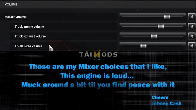 ETS2 - Scania Open Pipe Lope Idle V8 (1.39.x)