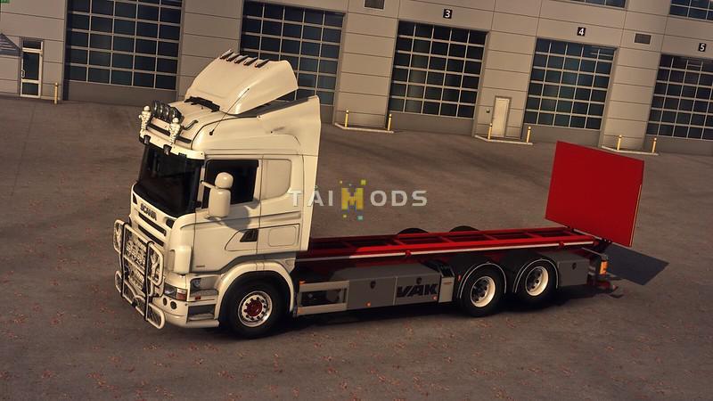 ETS2 - Tandem Addon for RJL Scania RS&R4 V2.4.1 (1.39.x)