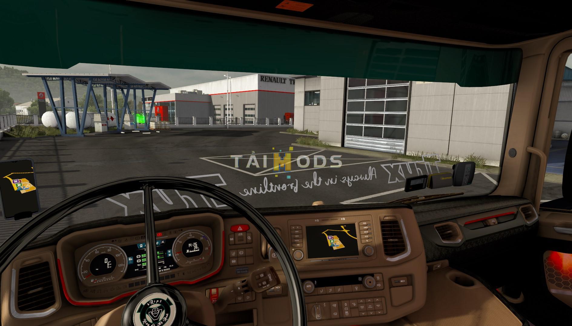 ETS2 - SMG Sticker Edit Trux Bullbar V1.4 (1.39.x)