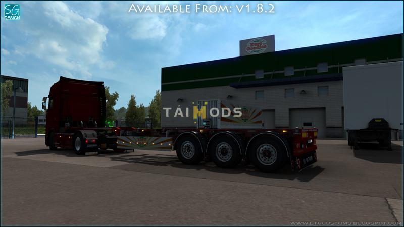 MOD ETS2 – Phụ Tùng ETS2 - SCS Trailer Tuning Pack V1.8.2 (1.39.x)