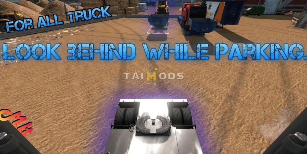 ETS2 - Rear Cameras for All Trucks (1.39.x)