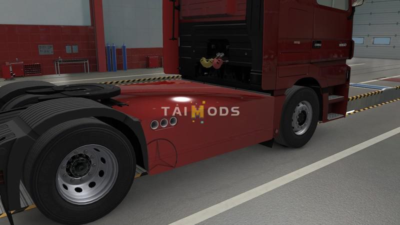 ETS2 - Mercedes MP3 Sideskirts Plate V1.2 (1.39.x)
