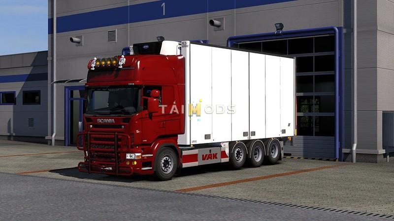 ETS2 - Tandem Addon for RJL Scania RS & R4 V2.3.1 (1.39.x)