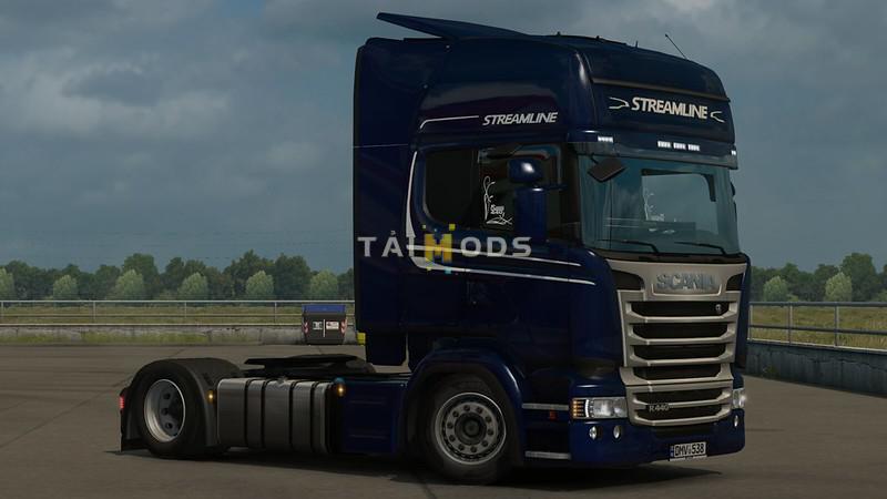 ETS2 - Low Deck improved Chassis for RJLs Scania R&S, R4, P4, P&G V1.5 (1.39.x)