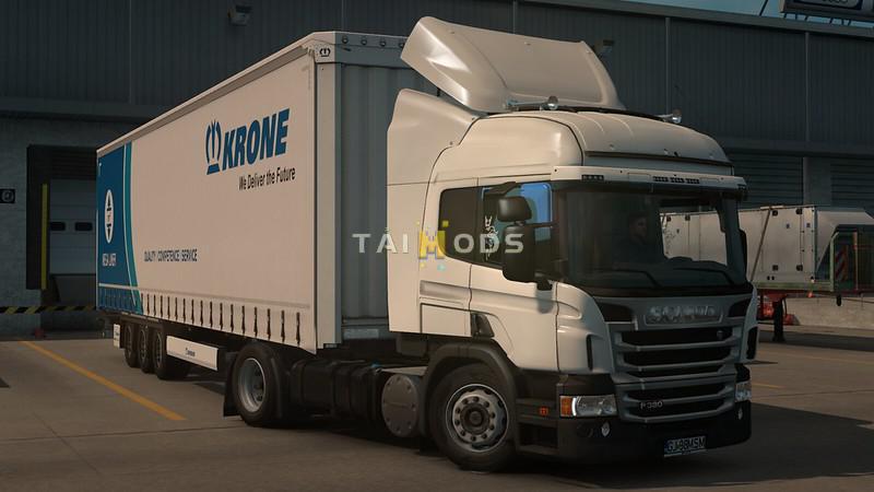 ETS2 - Low Deck improved Chassis for RJLs Scania R&S, R4, P4, P&G V1.5 (1.39.x)