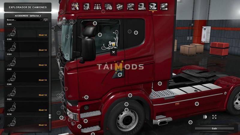 ETS2 - Low Deck improved Chassis for RJLs Scania R&S, R4, P4, P&G V1.5 (1.39.x)