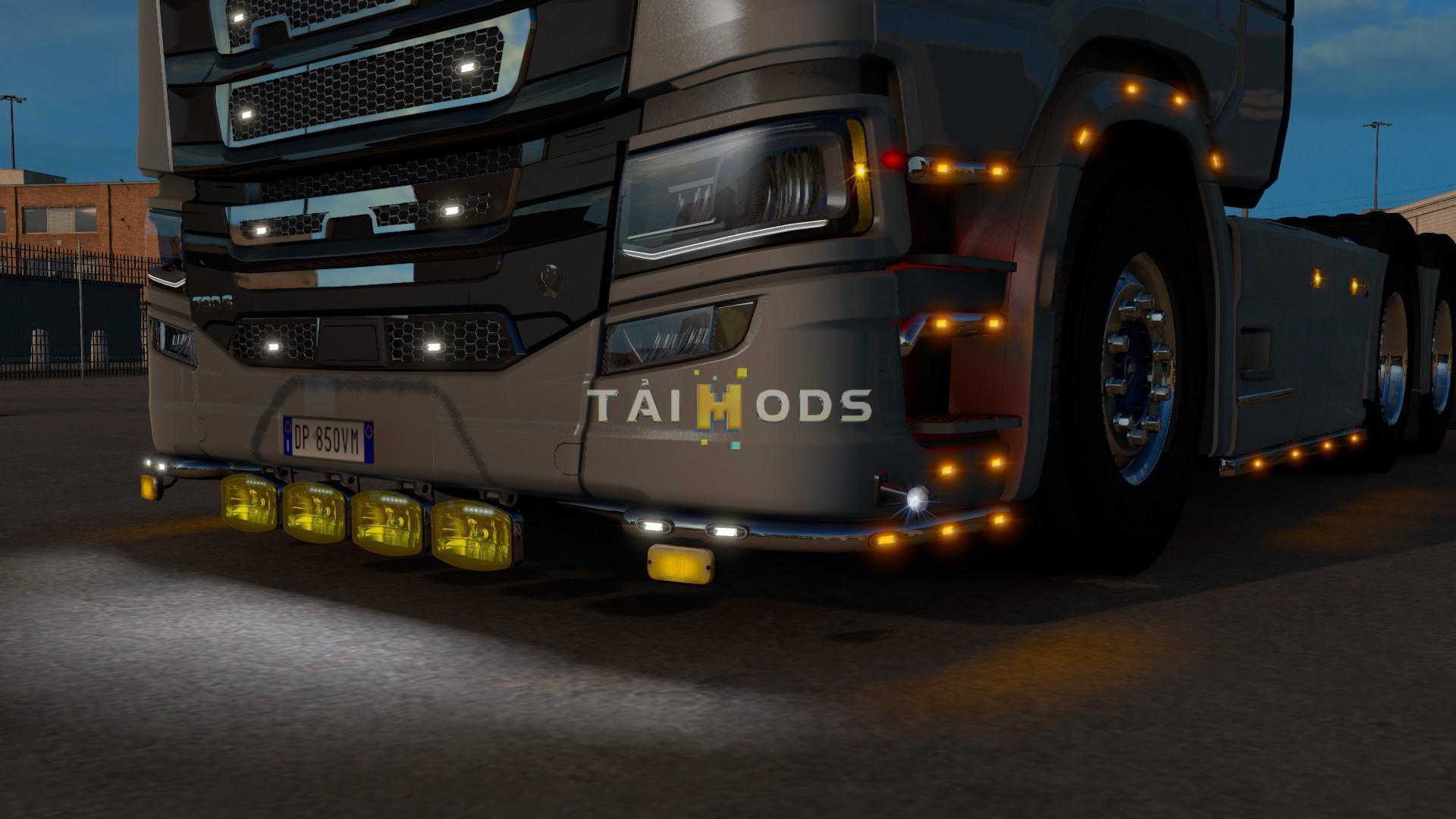MOD ETS2 – Phụ Tùng ETS2 - Bull Bar + Slot Scania S V1.0 (1.39.x)