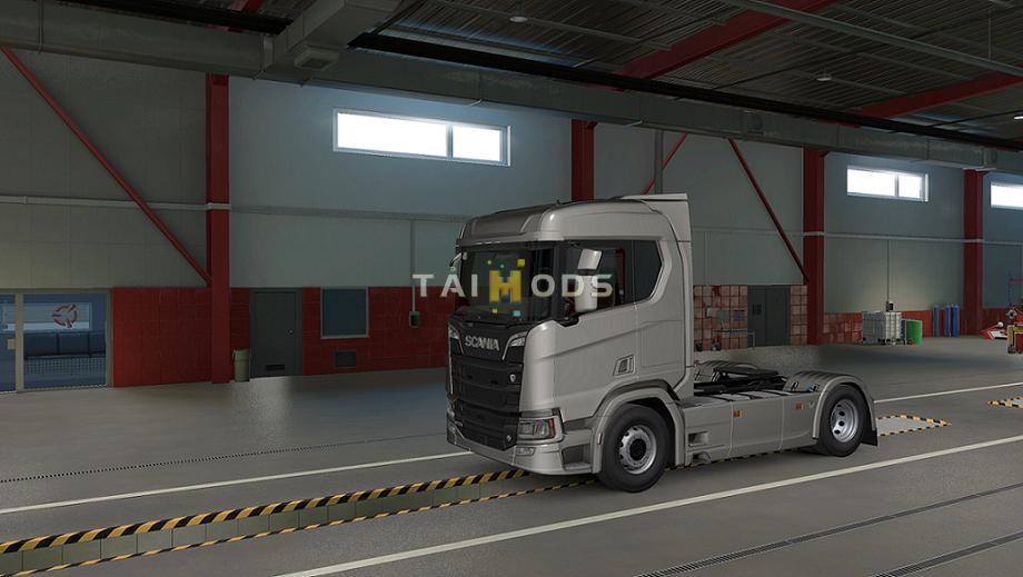 MOD ETS2 – Phụ Tùng ETS2 - Scania Short Spoiler (1.39.x)