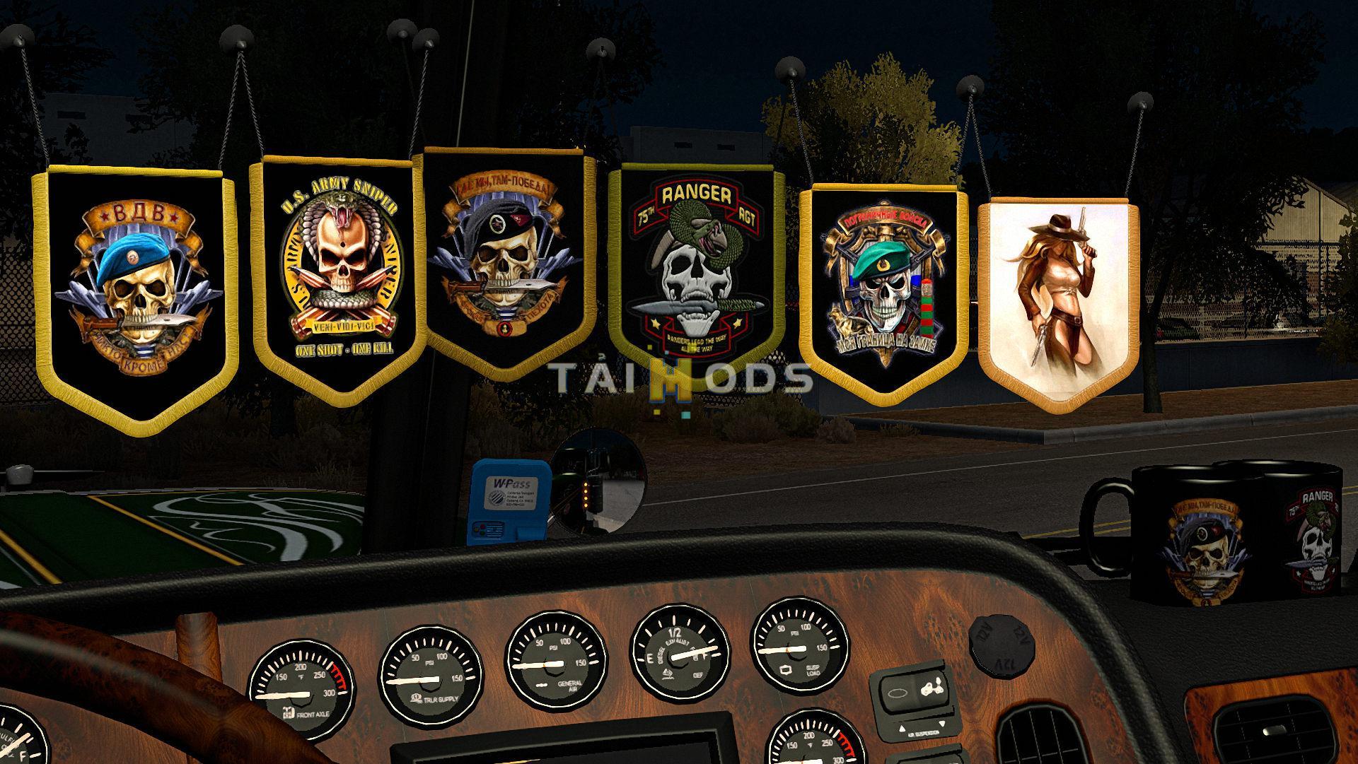 ETS2 - Accessories Pack Special Forces V0.9 (1.39.x)
