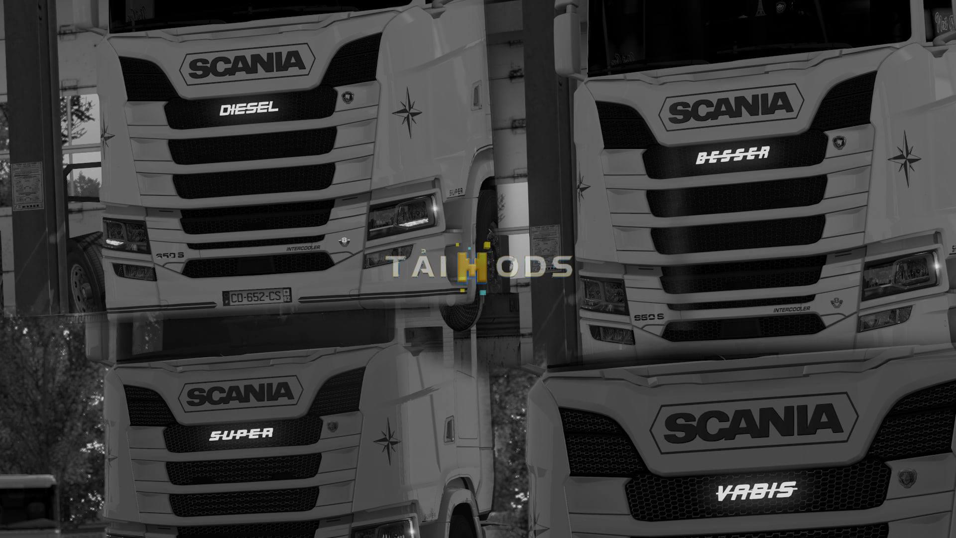 MOD ETS2 – Phụ Tùng ETS2 - Light Logo Big Pack V3.0 (1.39.x)