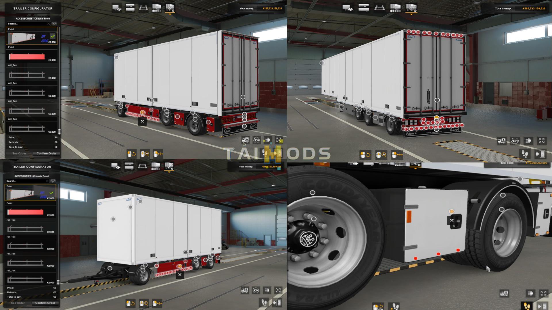ETS2 - Tandem Ekeri Mega Slot Mod (1.38 - 1.39) (1.39.x)