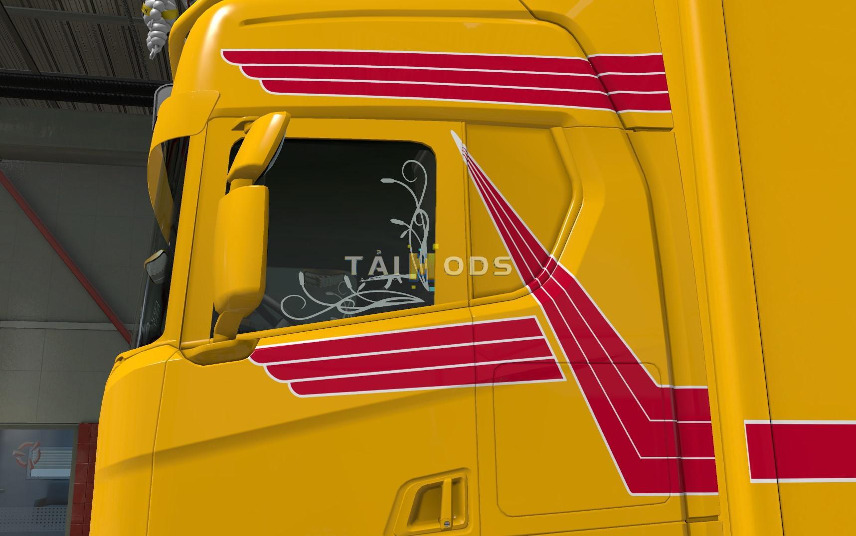 ETS2 - SMG Sticker (King Of The Road) V1.2 (1.38.x)