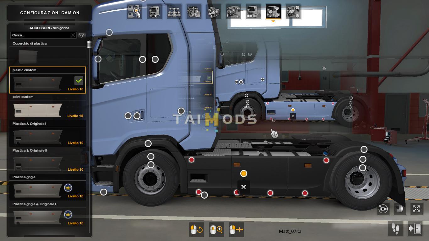 ETS2 - Sideskirt Rework + Slot Next Gen (1.39.x)