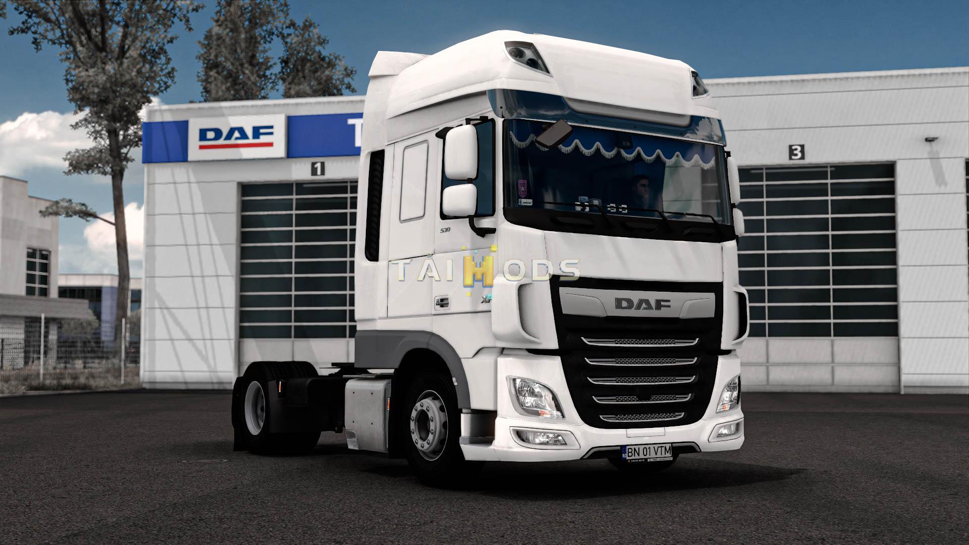 MOD ETS2 – Phụ Tùng ETS2 - Daf XF 106 with Curtains (1.38.x)